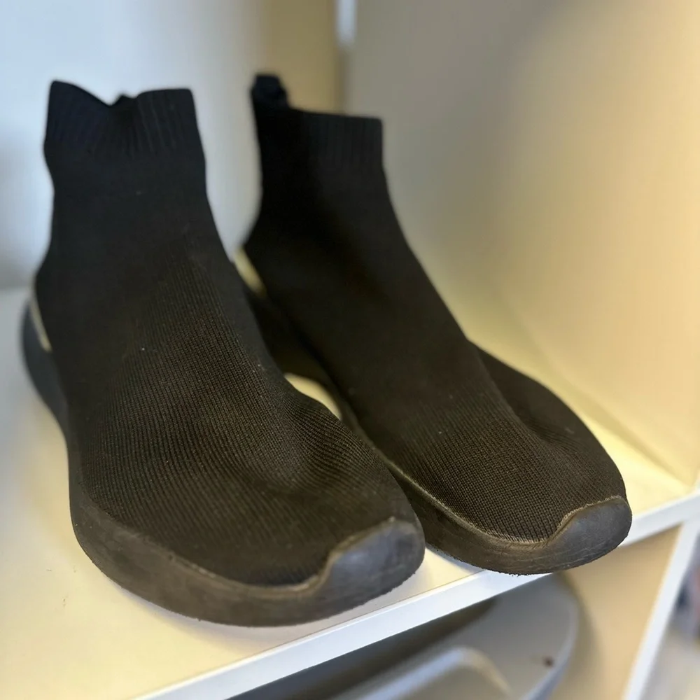 Zara shoes ankle boot socks size 42